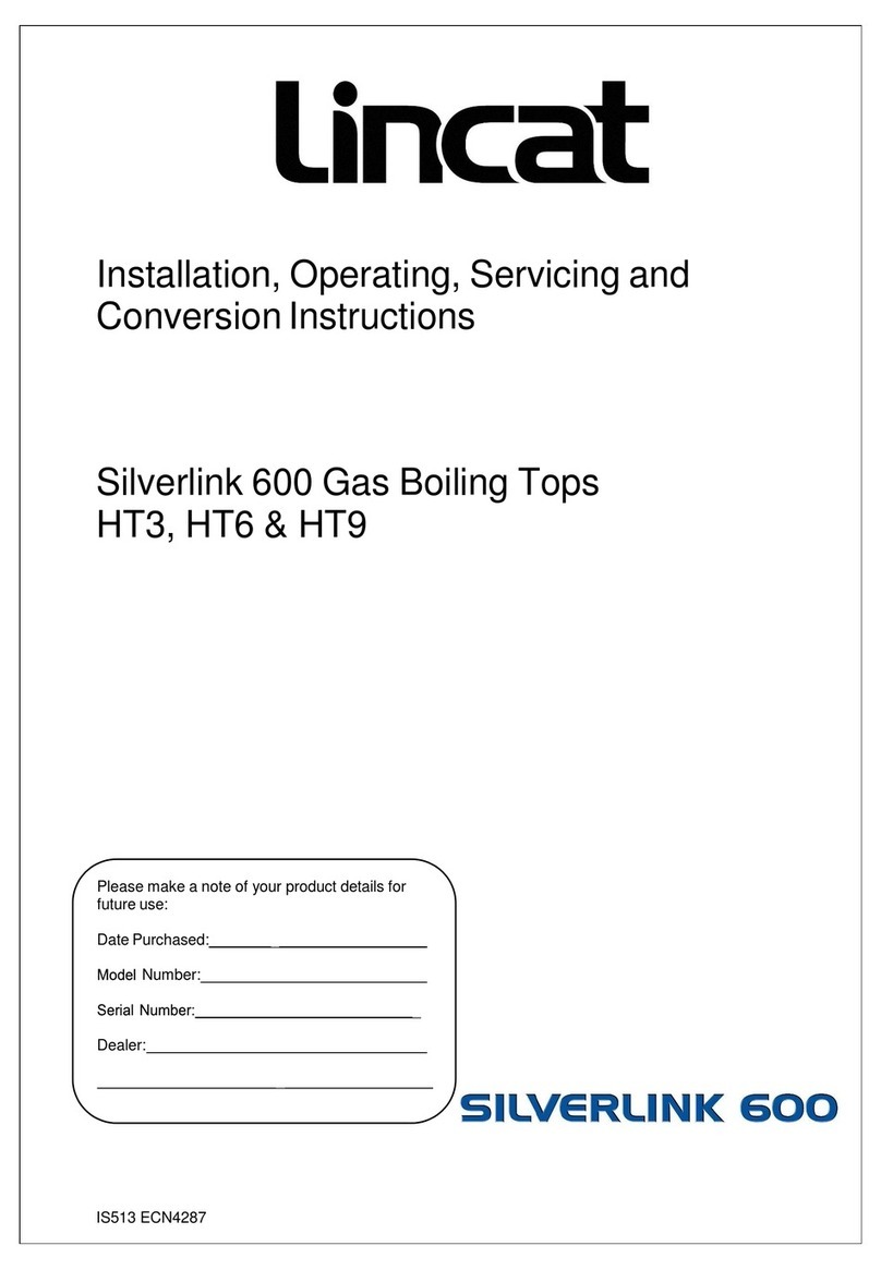 Lincat Silverlink 600 HT3 User manual