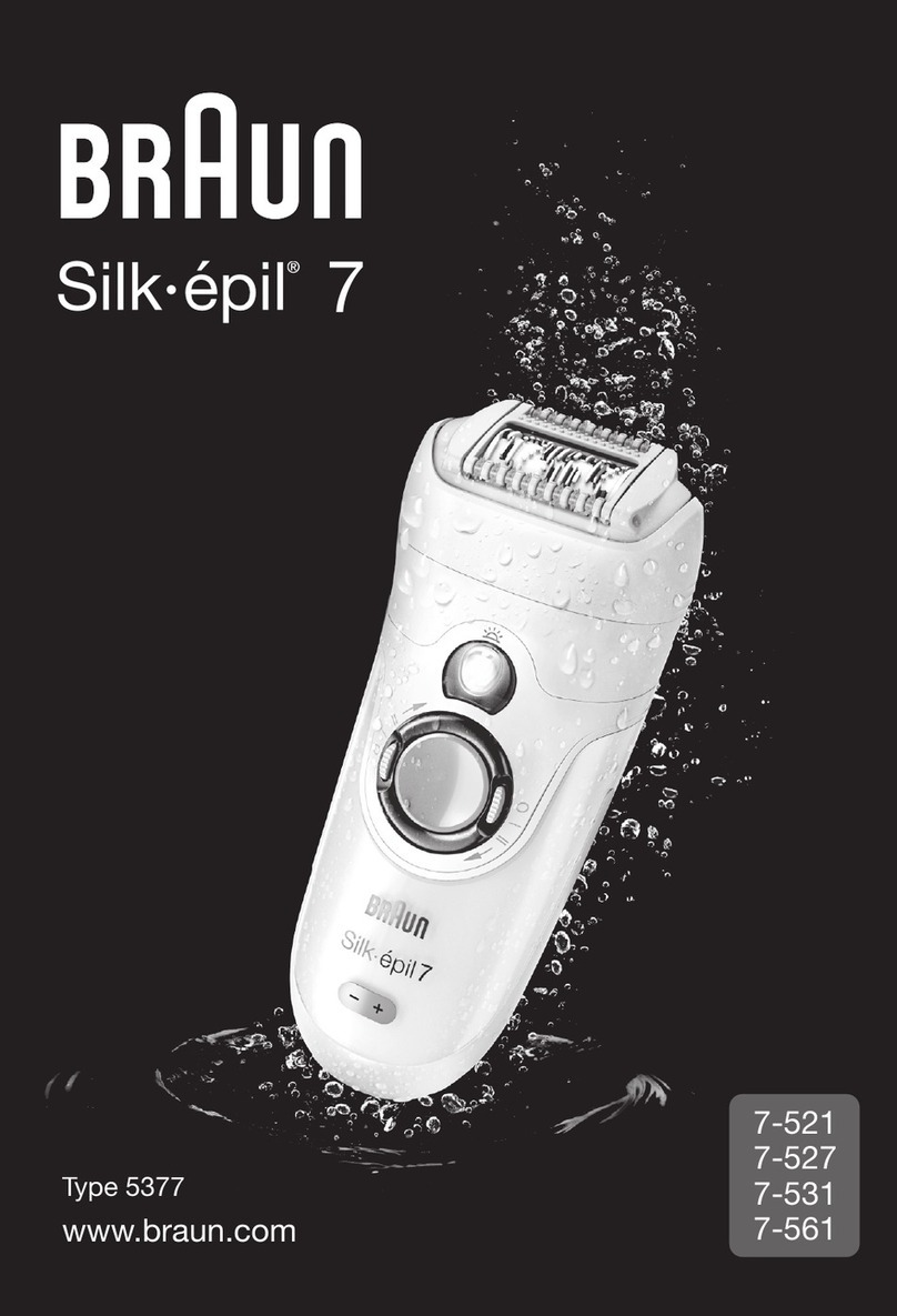 Braun Silk-epil 7 Series manual