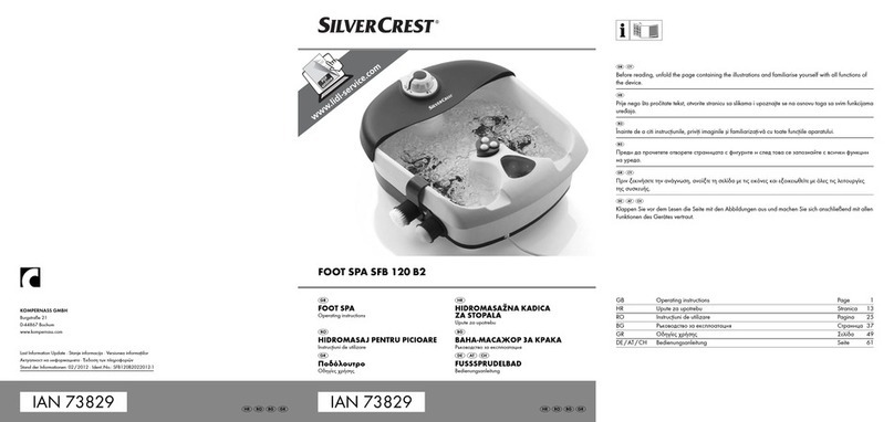 Silvercrest SFB 120 B2 operating instructions