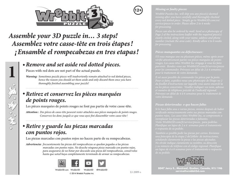 Wrebbit Eiffel Assemble manual
