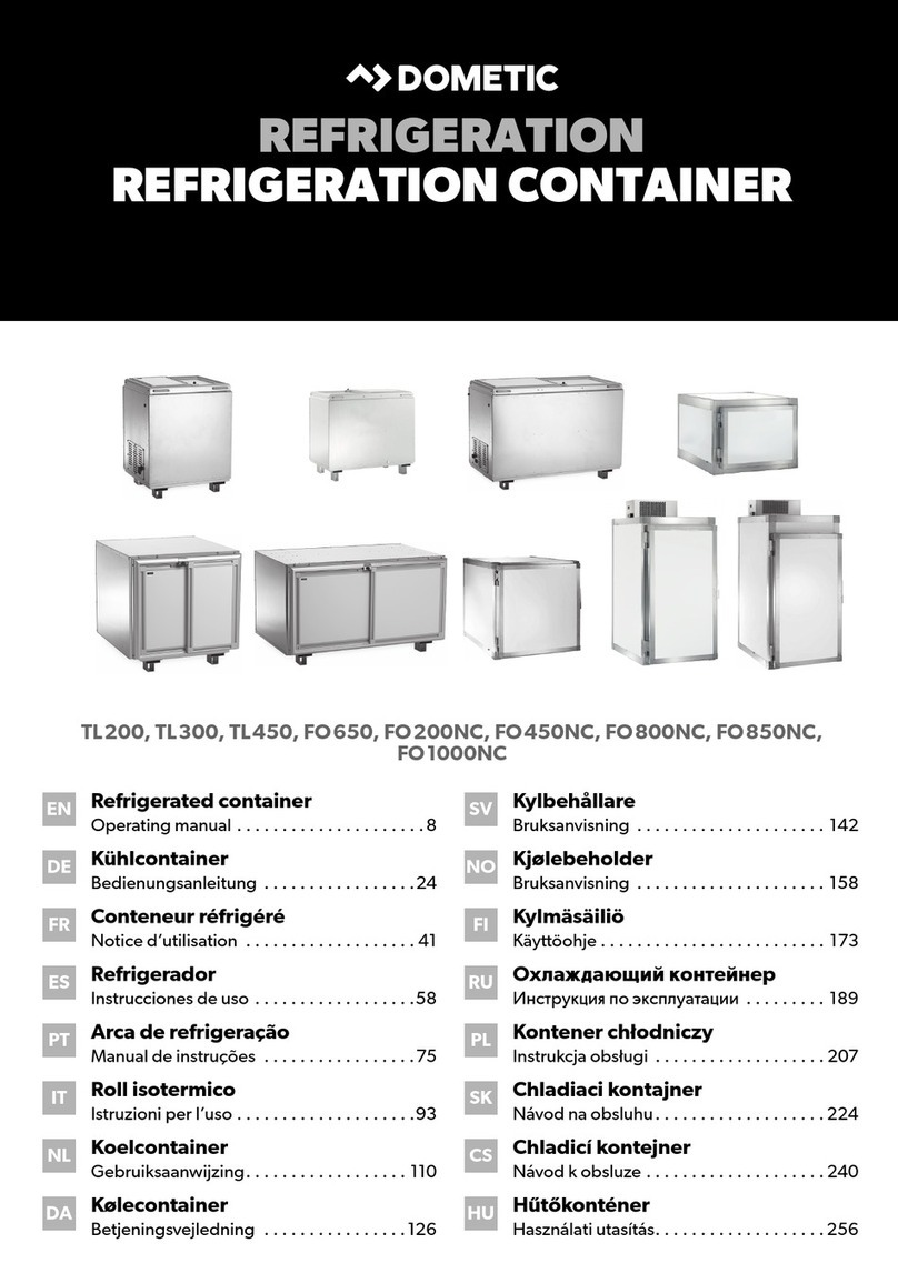 Dometic TL200 User manual Dometic TL200 User manual