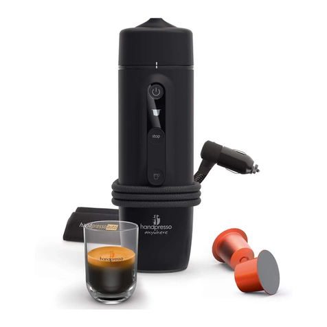 Handpresso anywhere Auto Capsule manual