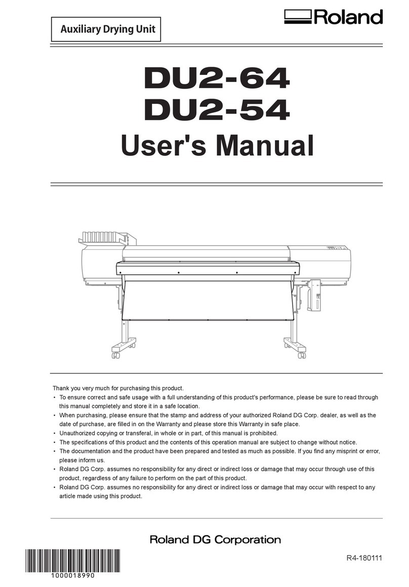 Roland DU2-64 user manual