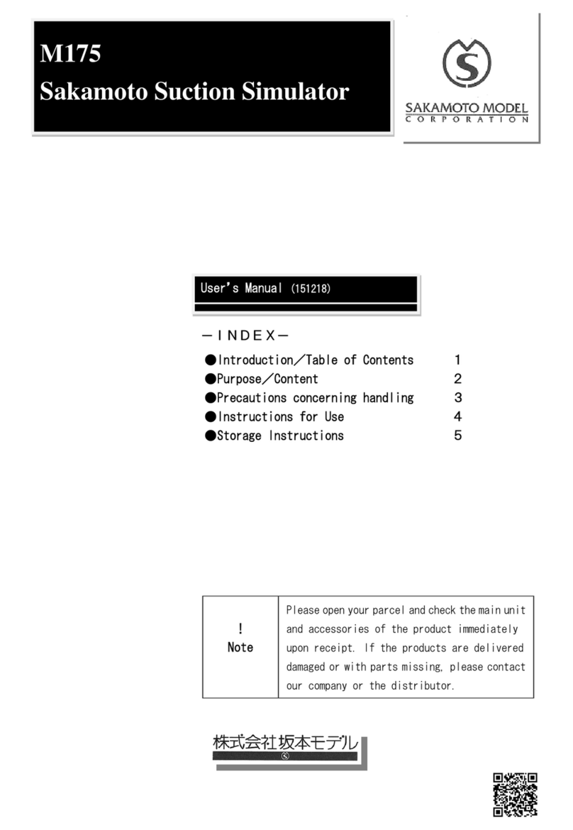 Sakamoto Model M175 user manual