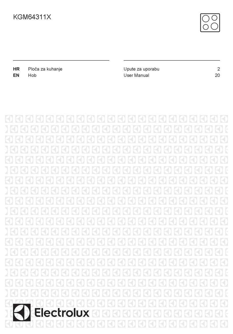 Electrolux KGM64311X User manual Electrolux KGM64311X User manual