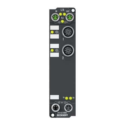 Beckhoff EP31 Series Operator's manual
