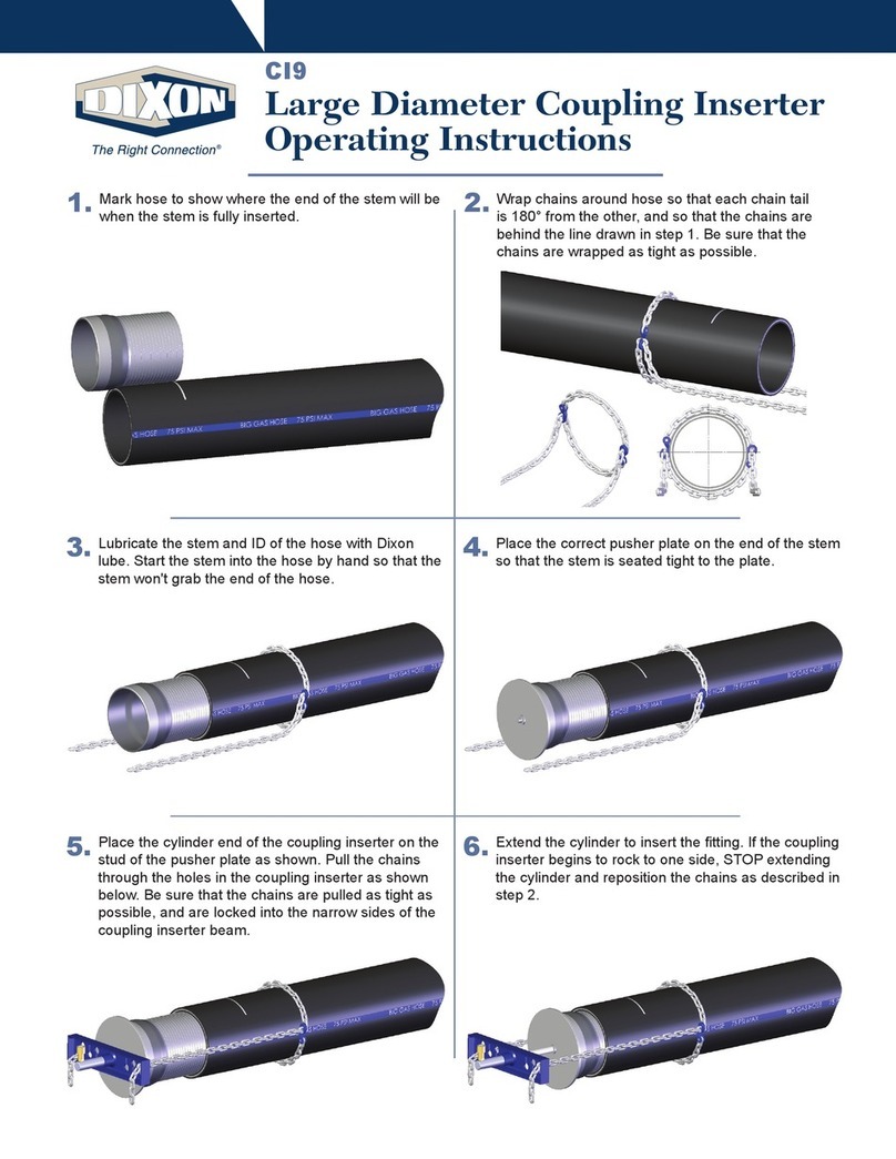 Dixon CI9 operating instructions