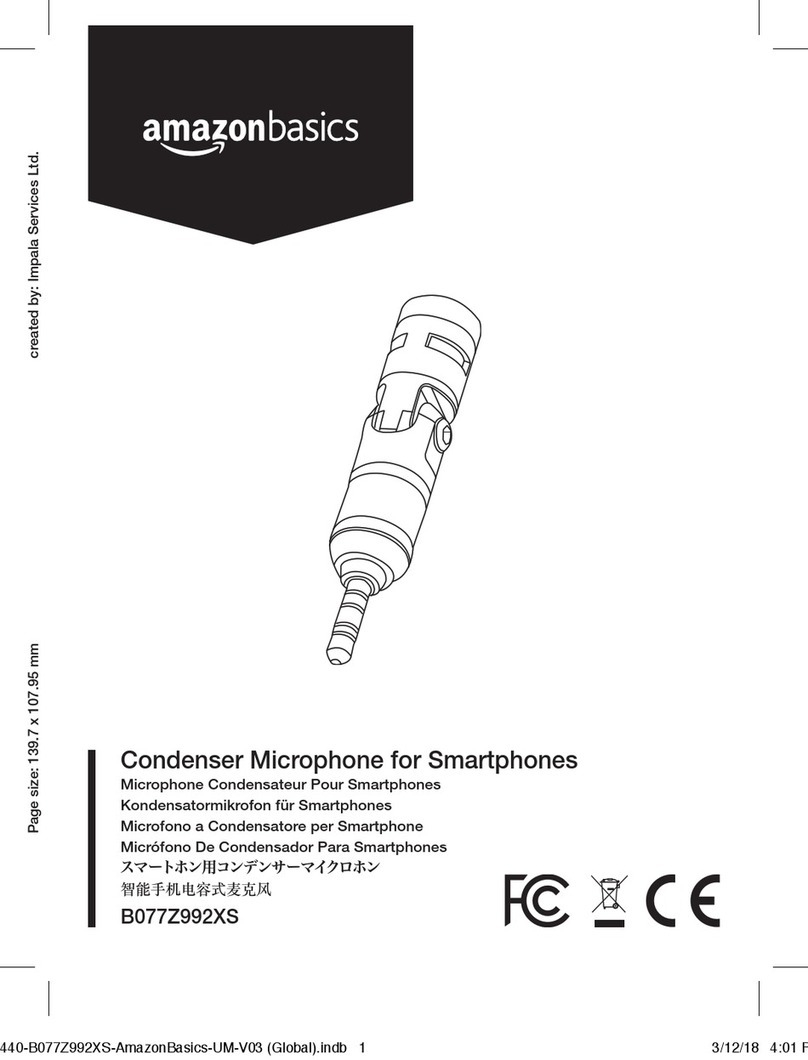 AmazonBasics B077Z992XS User manual