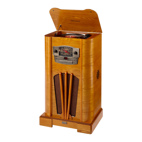Crosley CR44-CD User manual