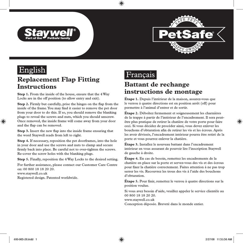 Petsafe Staywell 200 series User manual