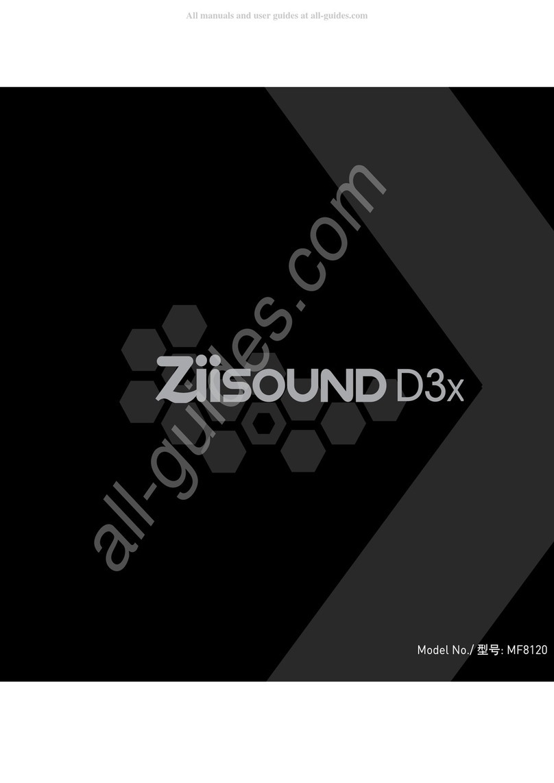 Creative ZiiSound DSx User manual