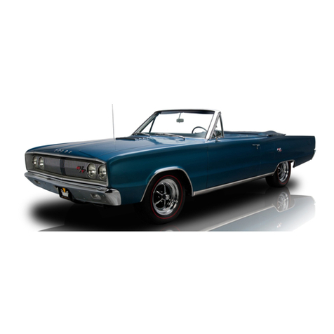 Dodge Coronet 1967 User manual