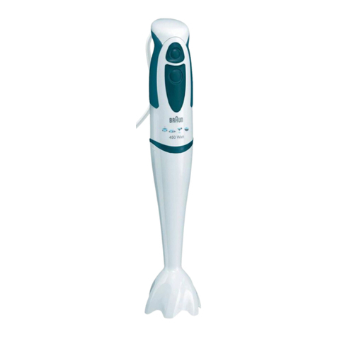 Braun MQ 325 Omelette User manual