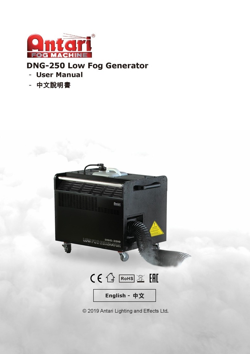 Antari DNG-250 User manual