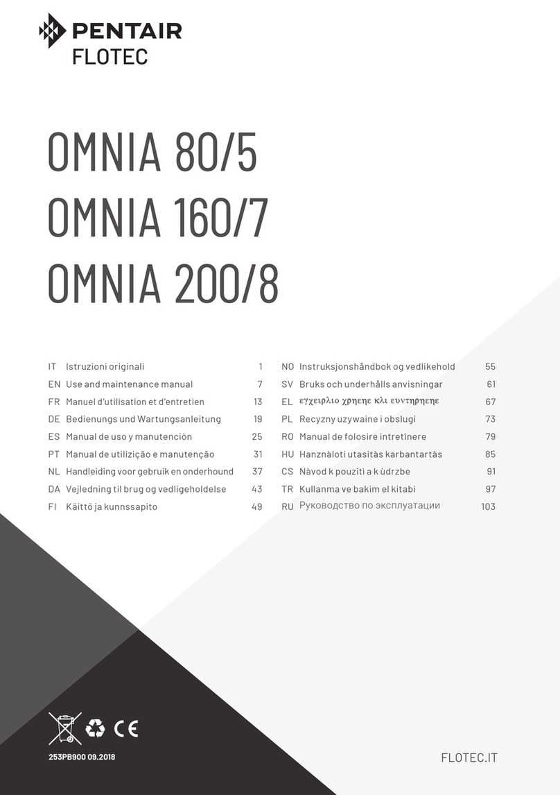 Pentair Flotec OMNIA Series Use and maintenance manual