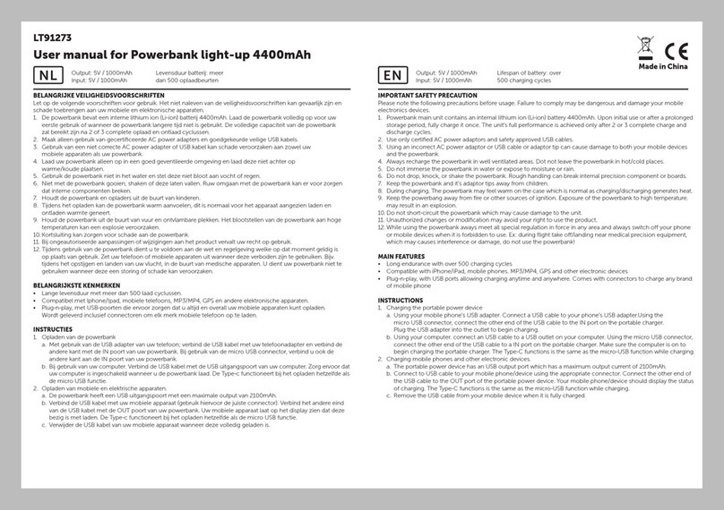 TOPPOINT LT91273 user manual