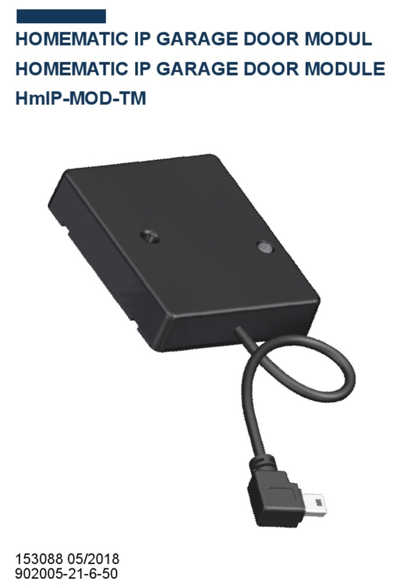 Homematic IP HmIP-MOD-TM quick start guide