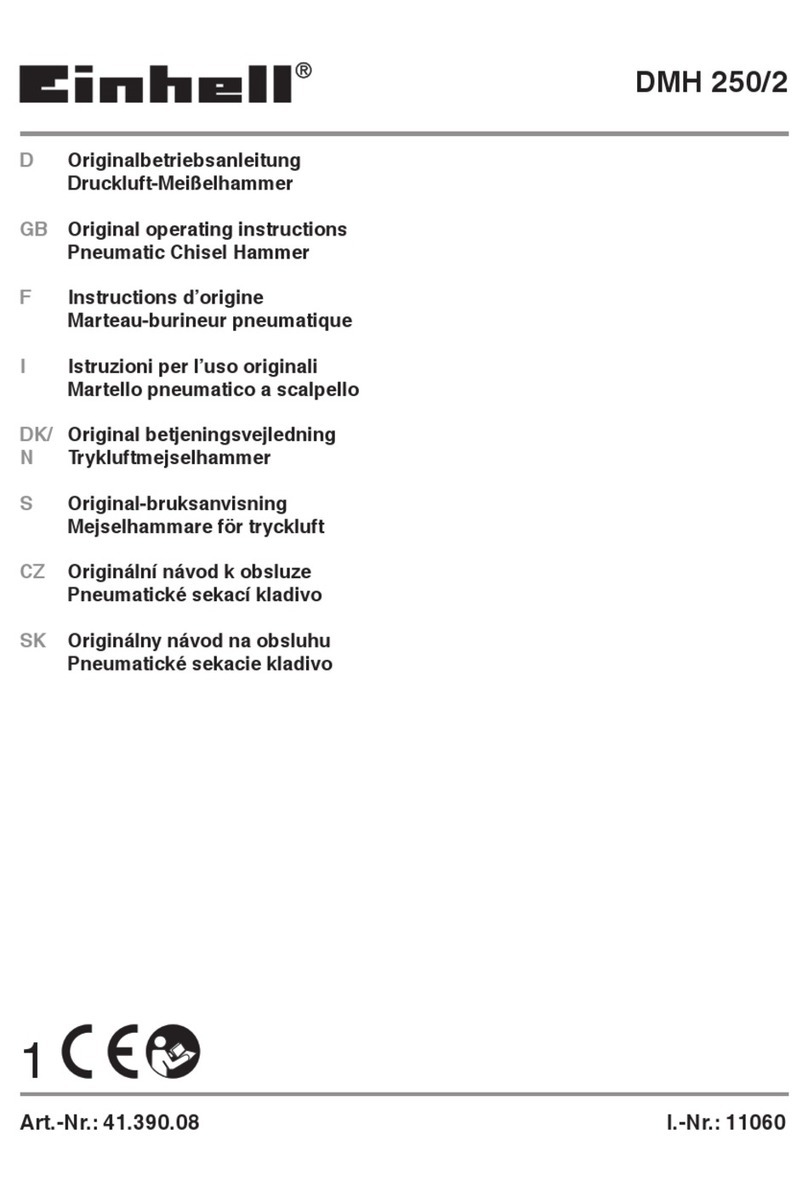 EINHELL DMH 250/2 operating instructions