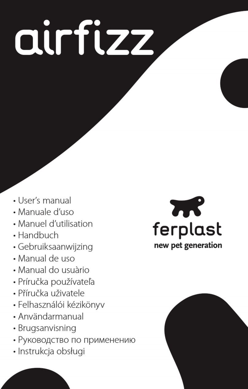 Ferplast Airfizz Series user manual