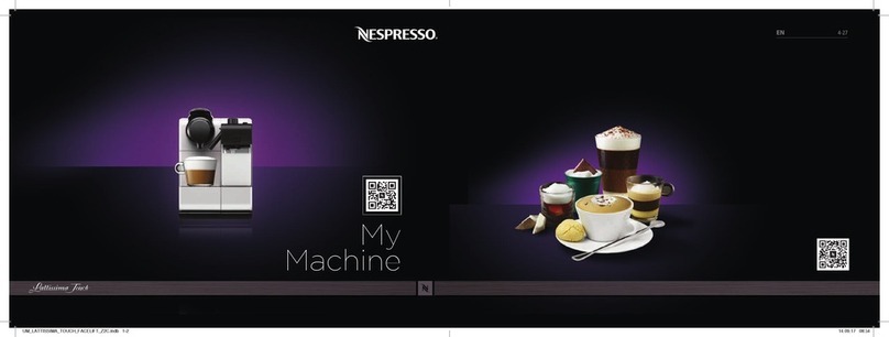 Nespresso Lattissima Touch User manual