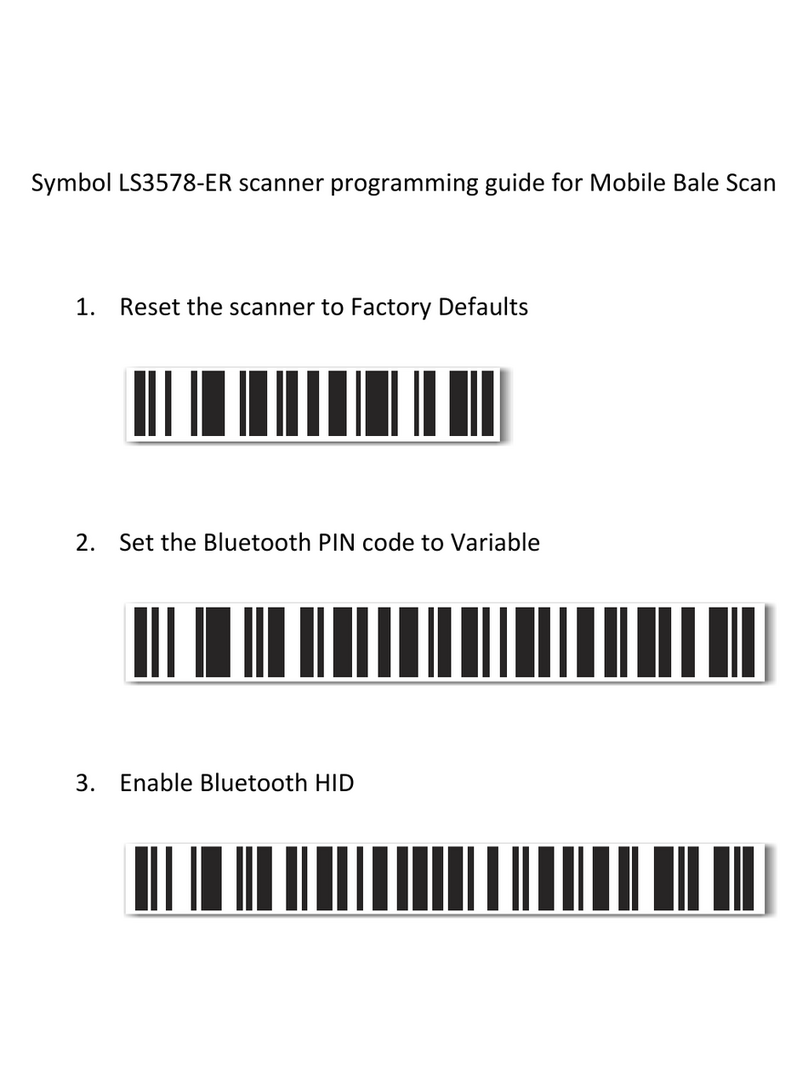 Motorola Symbol LS3578-ER Operating instructions