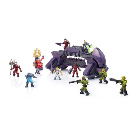 Mega Bloks Halo Hierarch's Shadow Convoy 97521 Assembly instructions