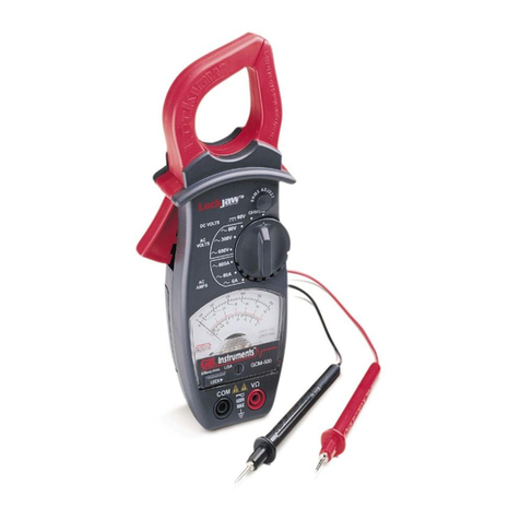 Gardner Bender Instruments GCM-500 owner's manual