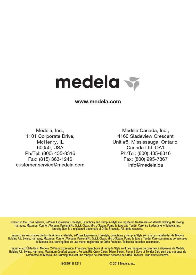 Medela Swing Instructions for use