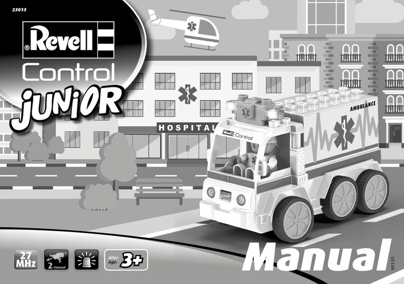 REVELL Control Junior 23013 User manual