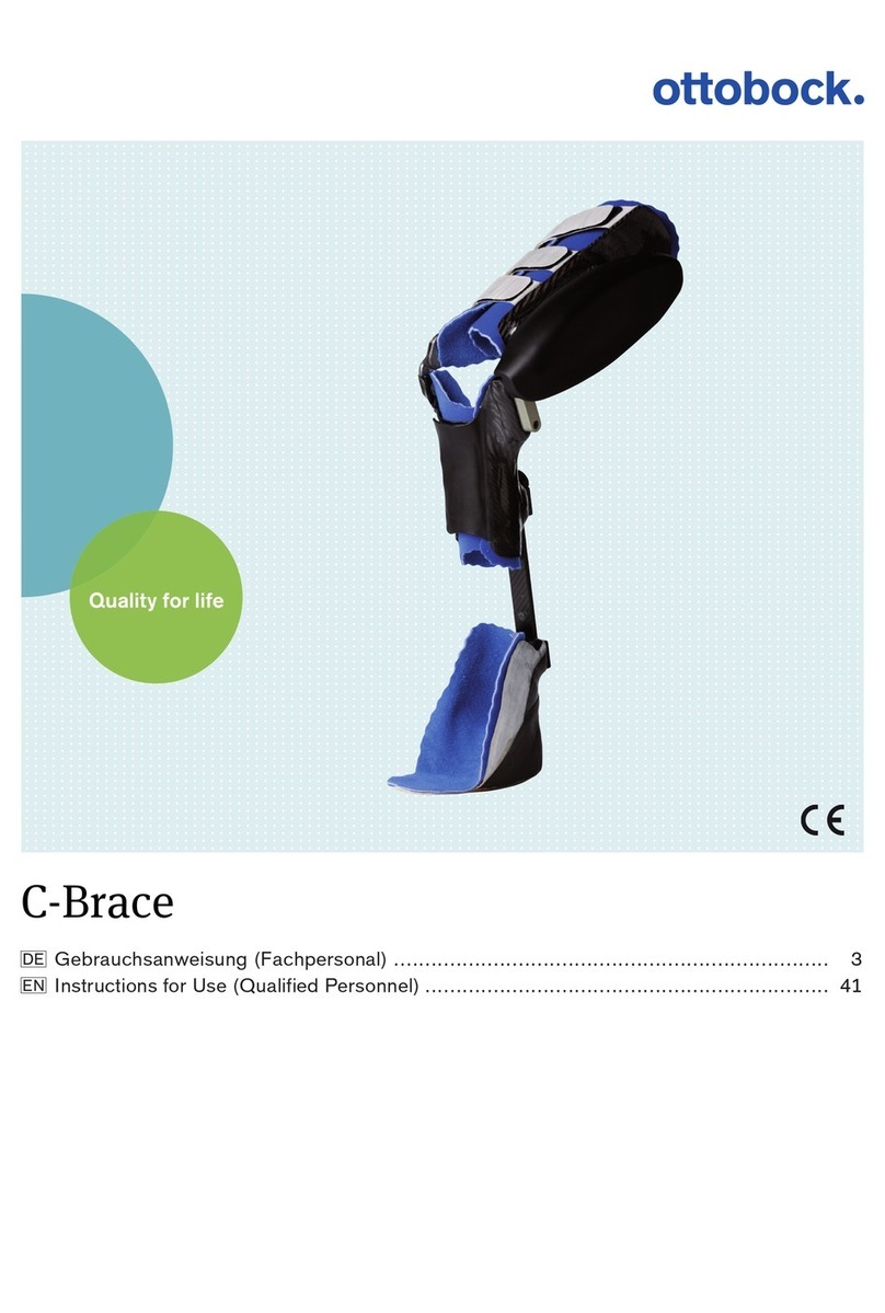 Otto Bock C-Brace Instructions for use
