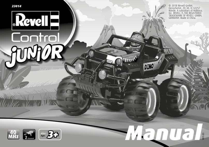 REVELL Control Junior 23014 manual