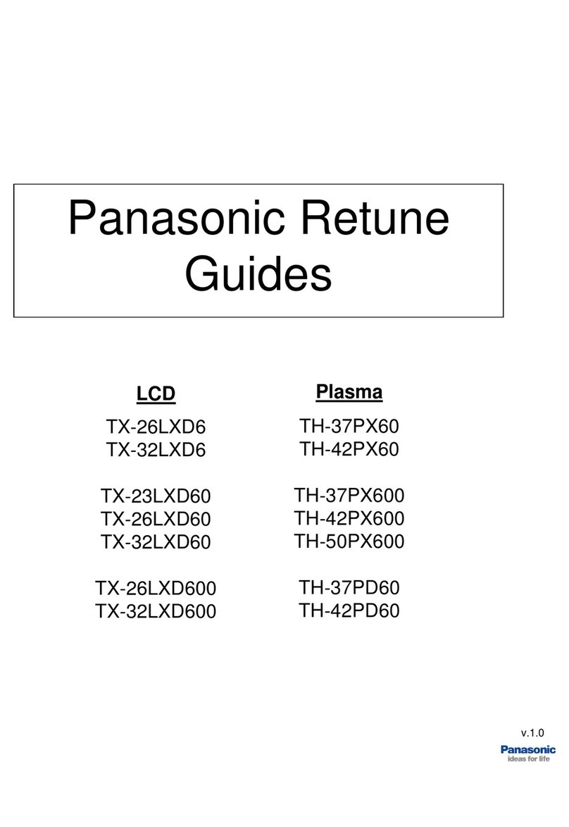 Panasonic VIERA TX-32LXD6 User manual