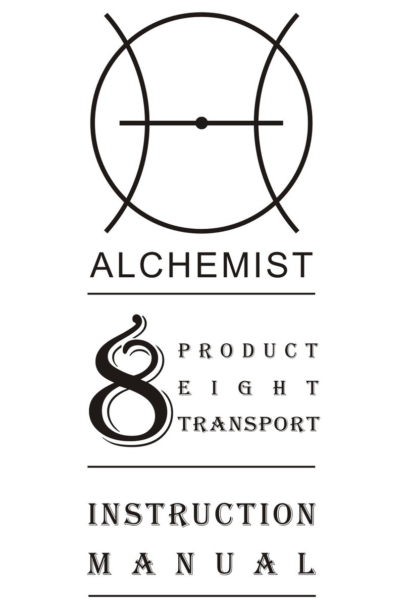ALCHEMIST Product 8 Transport instruction manual