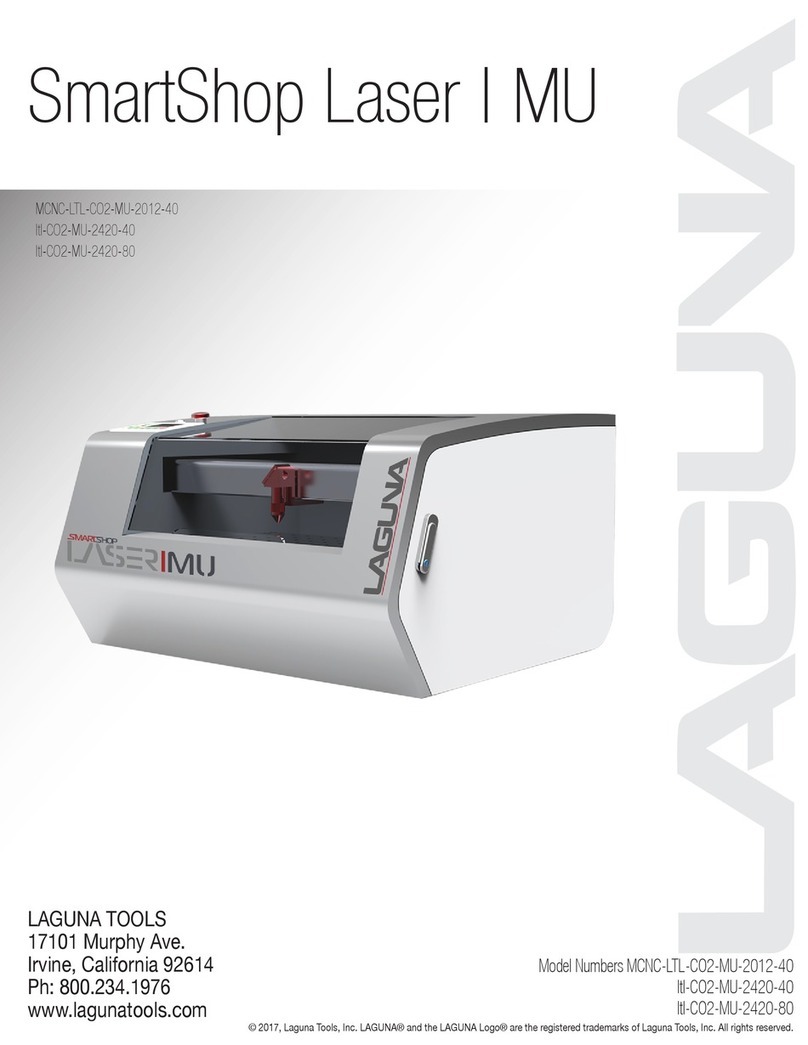 Laguna Tools SmartShop MCNC-LTL-CO2-MU-2012-40 manual