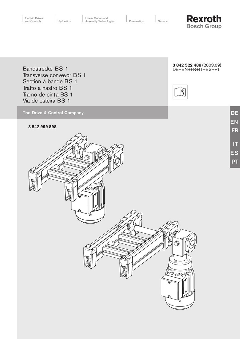 Bosch REXROTH BS 1 User manual