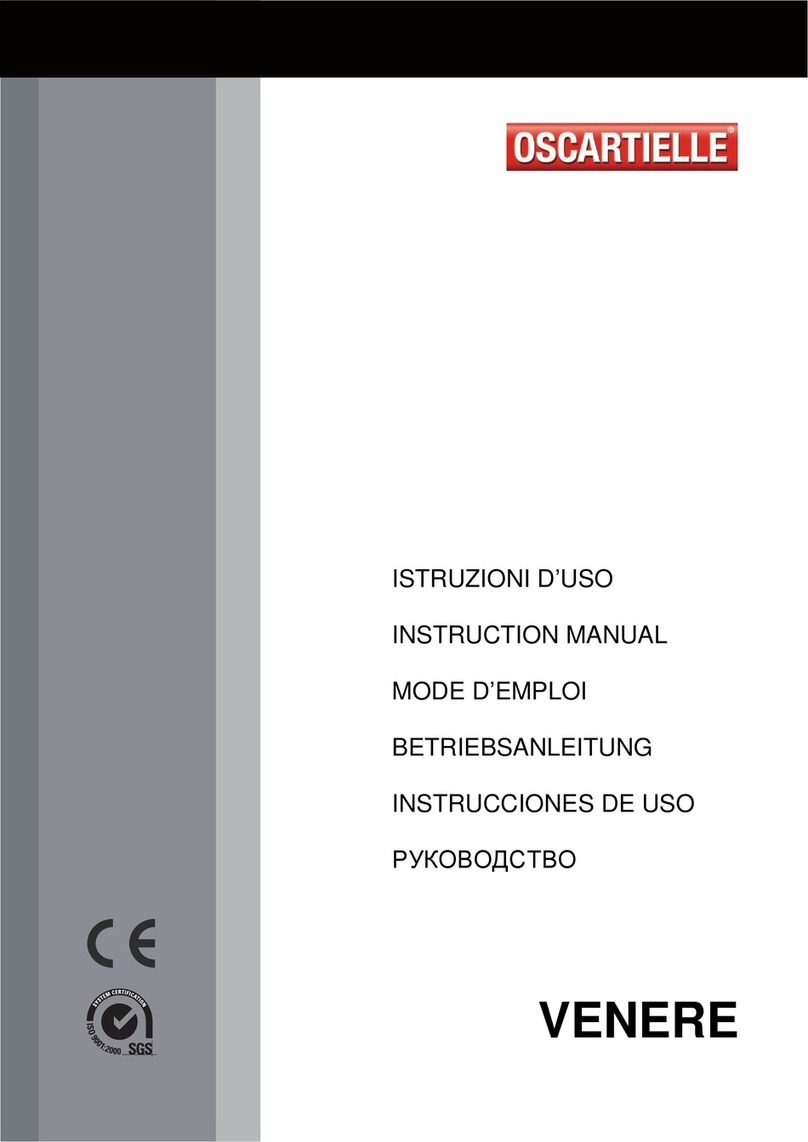 Oscartielle Venere Series instruction manual