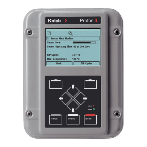 Knick Protos II 4400(X) user manual