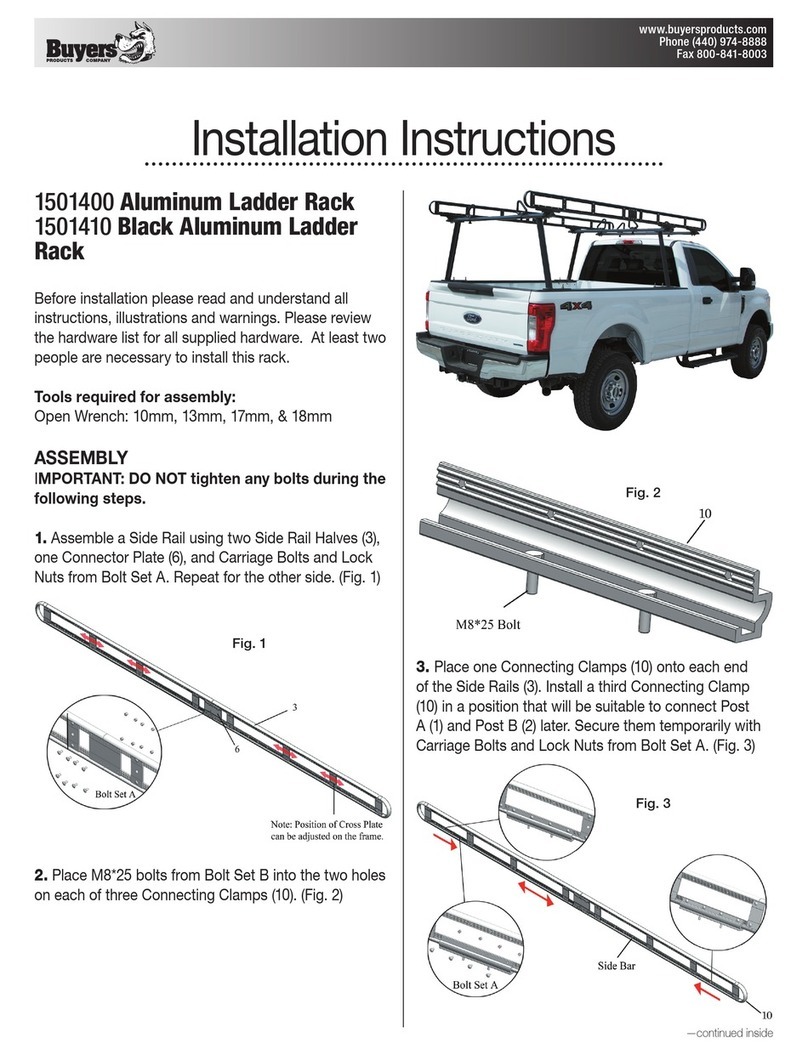 Buyers 1501400 installation instructions