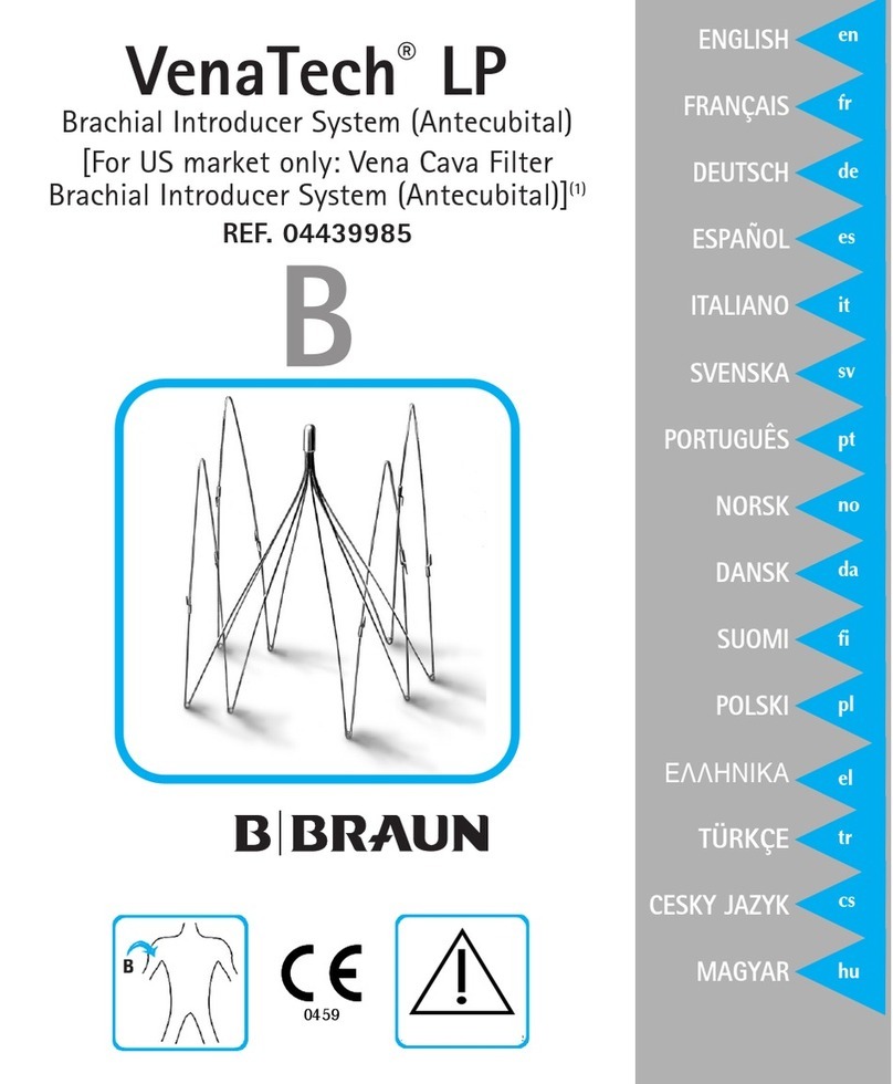 B. Braun VenaTech LP User manual