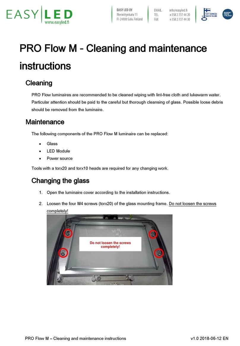 EASY LED PRO Flow M Series Configuration guide