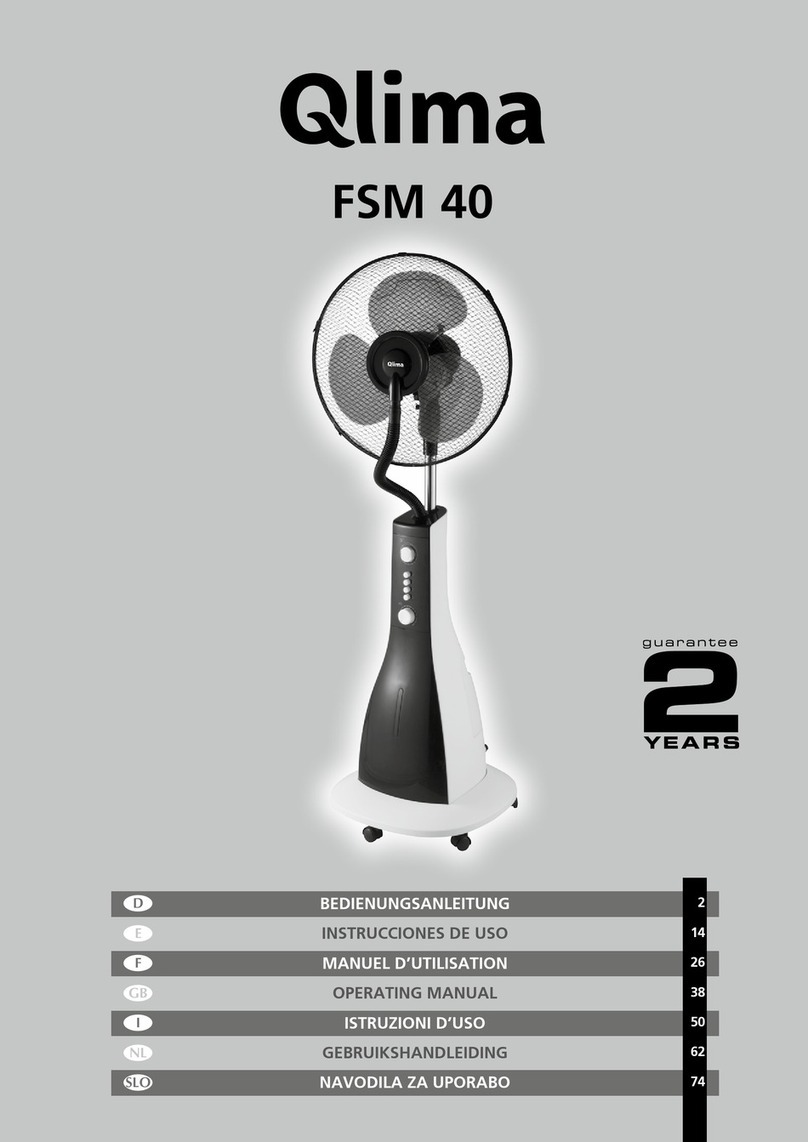 Qlima FSM 40 User manual