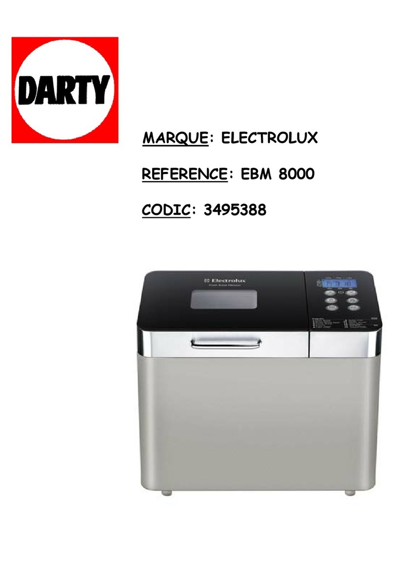 Electrolux EBM8000 User manual