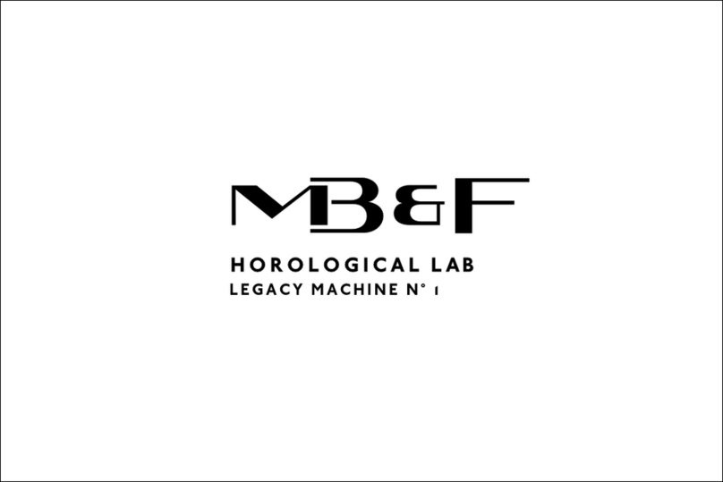 MB&F Xia Hang Legacy Machine ?1 User manual MB&F Xia Hang Legacy Machine ?1 User manual