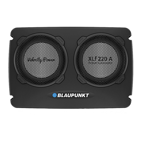 Blaupunkt XLf 220 A User manual