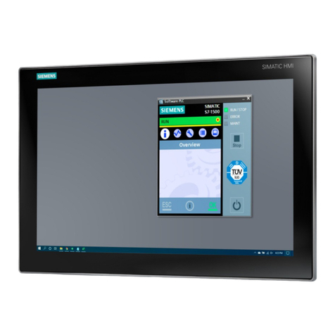 Siemens SIMATIC HMI series User manual