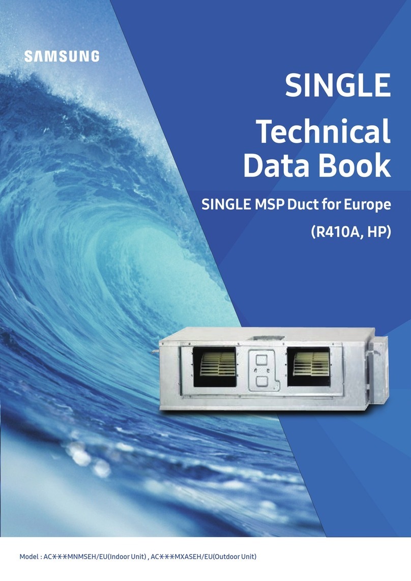 Samsung SINGLE AC MNMSEH/EU Series Instruction manual