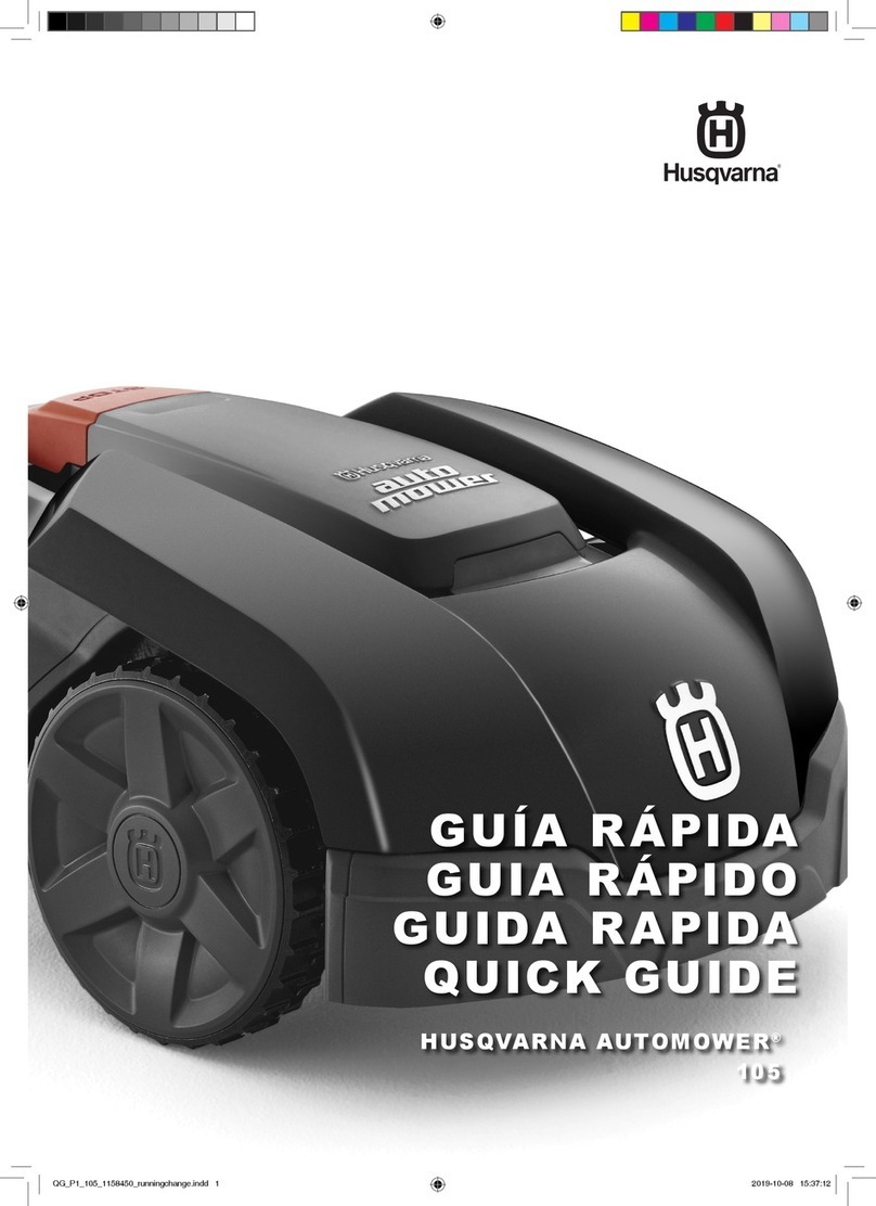 Husqvarna AUTOMOWER 105 User manual