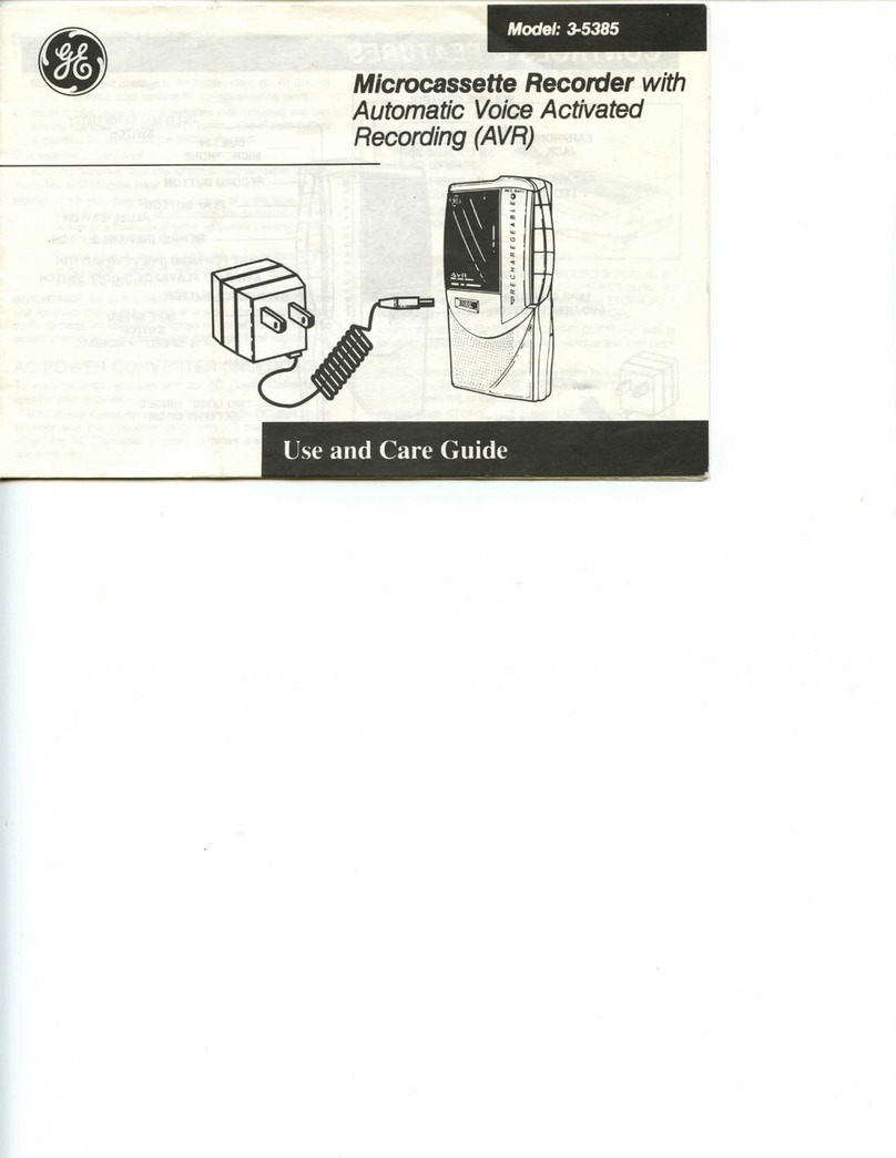 GE 3-5385 User manual