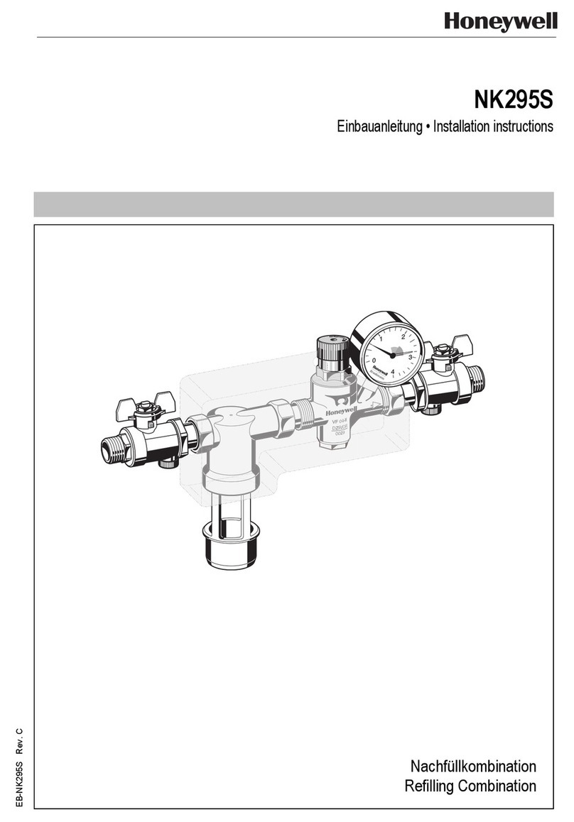 Honeywell NK295S installation instructions Honeywell NK295S installation instructions