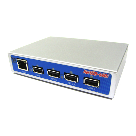 CoolGear USBNET-400i User manual